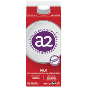 A2 Milk Ultra-Pasteurized Whole Milk, 59 fl oz Carton