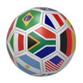 thumbnail image 2 of Soccer Ball with South Wall Mural by Wallmonkeys Peel and Stick Graphic (18 in W x 18 in H) WM38726, 2 of 4