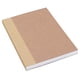 thumbnail image 1 of Cuaderno A5 en blanco de 5,8"x8,25" p/ bocetos, 100 hojas de papel 100g/m² y cubierta cartón kraft, ideal dibujar, escribir y diarios, 1 of 3