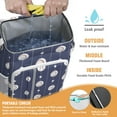 thumbnail image 4 of Picnic Cooler Backpack for Families & Friends - High-Capacity 20L Soft Cooler Bag with Easy-to-Clean PEVA Lining, 4 of 6