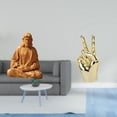 thumbnail image 2 of Figura Del Sagrado Corazón De Jesús, Escultura Creativa Con Gestos De La Mano, Estatua Coleccionable Para El Hogar, La Oficina, El Escritorio, La Sala De Estar, La Decoración De Estantes., 2 of 8