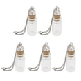 thumbnail image 4 of 5PCS Aceites Esenciales Difusor Viales Collar Colgante Botellas de con Corchos - 1ml Borrar Salvador Collar colgante, 4 of 10