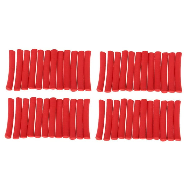 48 piezas de espuma de flotador de cilindro que hace que los alineadores de DIY aborden Zig rojo