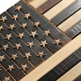 thumbnail image 2 of CONSDAN Wooden American Flag Wall Decor, Handcrafted Wall Art, USA Grown Hardwood, Rustic Wood Wall Flags, American Flag Wall Art, American Flag Decor | Regular Color, 37"x19.5", 2 of 5