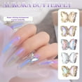 thumbnail image 2 of Limei Decorative Butterfly Nail Art Decorations High Quality for Female Colorful, 2 of 7