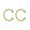 Gold, variant on MantleClip®Chic Stocking Holder Package Quantity: 2 Pack, Color: Gold