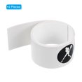 thumbnail image 3 of Unique Bargains 16" Racket Head Protection Tape, 4 Pack PU Tennis Racquet Head Guard for Tennis Practice Training, White, 3 of 6
