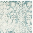 thumbnail image 4 of SAFAVIEH Passion Collection PAS403B Turquoise / Ivory Rug, 4 of 6