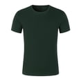 thumbnail image 2 of JUNWELL Hommes Liquidation Grandes Tailles Chemises pour Hommes Manches Courtes Liquidation Été T-Shirt à Col Rond pour Hommes Coton Mercerisé Manches Courtes, 2 of 3