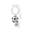 thumbnail image 4 of Llavero de fútbol con adorno de llaveros de fútbol, ​​adorno para mochilas, llavero de balón de fútbol, ​​colgante, llavero para amantes de los deportes, accesorios de fútbol para fanáticos, 4 of 5