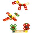 thumbnail image 4 of Wooden Tool Box And Accessory Set Pretend Play Kit Educational Construction Toys For Children, 4 of 6