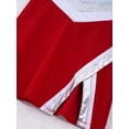 thumbnail image 4 of Manyakai Kids Girls Cheerleading Outfits with Shorts Sleeveless Sequins Sports Tennis Golf Dress Red 6, 4 of 6