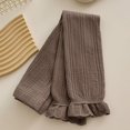 thumbnail image 2 of Mercatoo Girls Patterned Footless Ruffled Tights Kids Thermal Winter Warm 𝐑uffle Ballet Tights Knit Cotton Stockings Cute Cozy Pant, 2 of 6