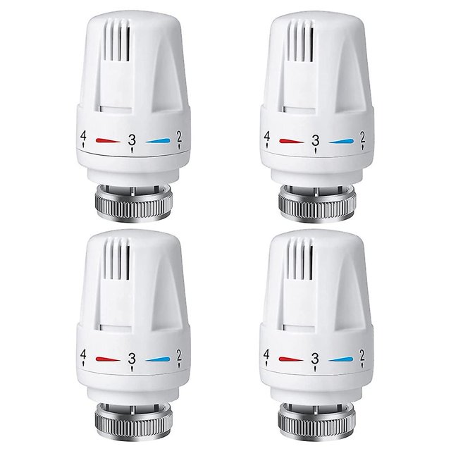 Válvula termostática de radiador ACTIVE cabezal de termostato 4 piezas M30 X 1,5