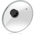thumbnail image 2 of Pan Lid 9/10 Inch - Tempered Glass Pot Lid - Oven Safe Glass Lid For Frying Pan, 2 of 4