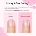 thumbnail image 2 of modelones Builder Nail Gel, 8-in-One Baby Pink Builder, Pastel Pink Rubber Base Gel Polish, LED Lamp Cured Color Base Hardener Apex Building Strengthener Extension for DIY Salon Girls Home, 2 of 9