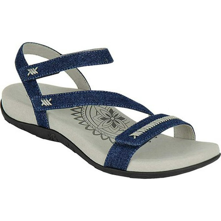 Aetrex Gabby Quarter Strap Sandal Walmart