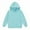 1#Light Blue, variant on Byoo Toddler Girls Casual Hoodie Solid Color Long Sleeve Pullover Hooded Sweatshirt for Kids