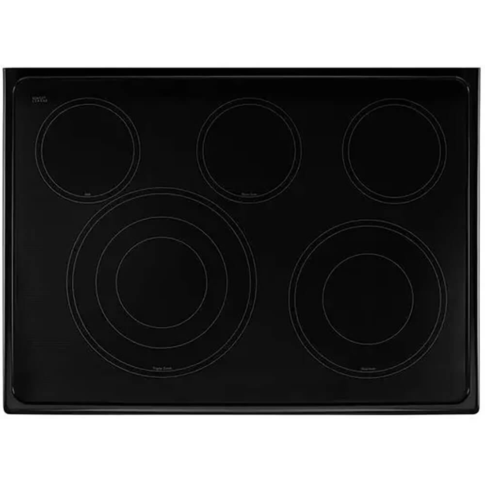 Whirlpool WGE745C0FH 30 Inch Freestanding Electric Range with 5 Heating Elements