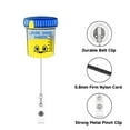 thumbnail image 3 of Creative Doctor Nurse Words Style Rotate Clip Retractable Badge Reel Card Holder Exhibition Name Card Parts light green, 3 of 6