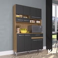 thumbnail image 2 of Alacena Multiuso Rack Mueble De Cocina Material MDP Kingshouse negro G, 2 of 7