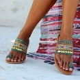 thumbnail image 5 of Leesechin Women Artisanal Sandals Flip-Flops Greek Style Boho Flip Flop Slippers Shoes, 5 of 9