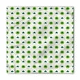 thumbnail image 1 of Floral Bandana, Clovers Green Dots Irish, Unisex Head and Neck Tie, by Ambesonne, 1 of 2