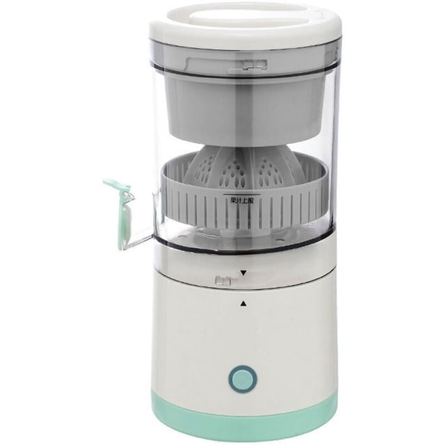 Juicer Machine Juice Machine 360° Portable Juice Machine Electric Automatic Orange Juice Extractor Maker for Home Kitchen Travel Hotel Compact Small Space