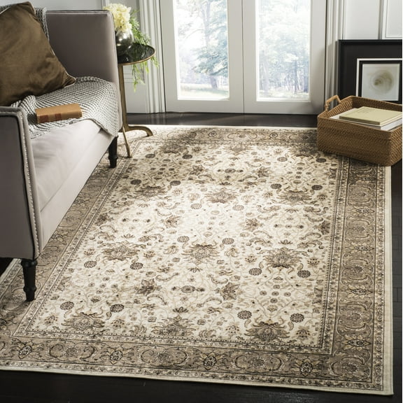 Safavieh ATL671 Atlas Area Rug-Finish:Ivory/Taupe,Shape:Medium Rectangle,Size:5'-3" X 7'-6"