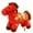 Red, variant on 2026 Horse New Year Plush Mascot Horse Statue Tabletop Ornament for Chinese New Year Spring Festival Zodiac Gift Blessing Souvenir Home Office Store Restaurant Tabletop Decors, Red