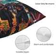 thumbnail image 5 of Tool Band Square Pillow Case Pillow Holder Soft Decorative Pillow Sham Cushion Cases Pillowcase 20"X20", 5 of 7