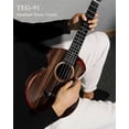 thumbnail image 2 of Ukelele Caramel TEG91 Cuteway Ebony Glossy Tenor Acústico/Eléctrico, 2 of 7