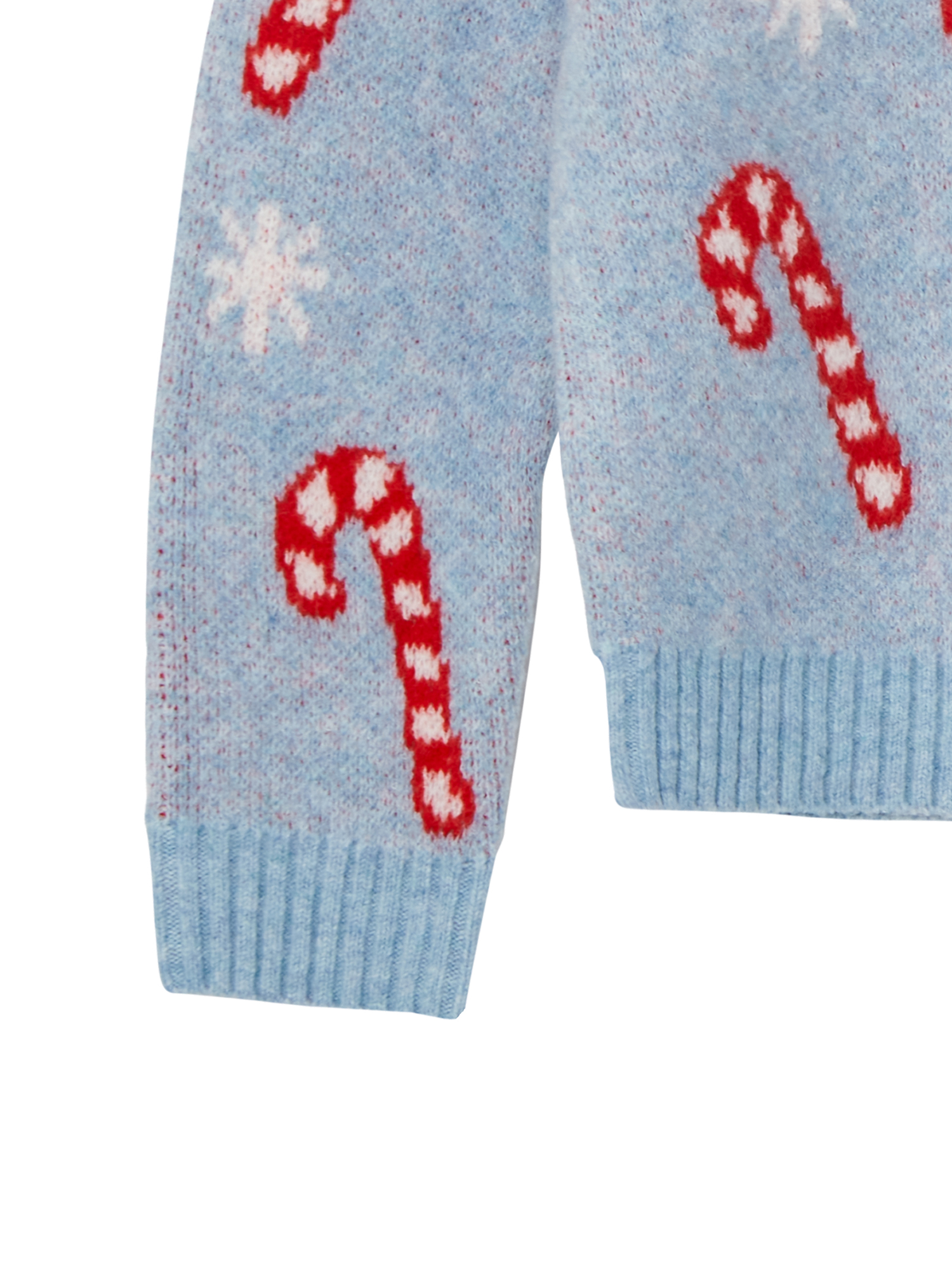 Planet Gold Girls Bow Print Ombre Sweater, Sizes 4-18