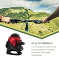thumbnail image 4 of Wosthever Timbres para bicicletas, accesorios para bicicletas, reemplazo de componente, cuerno de ciclismo, anillos de goma pequeños, timbre de bicicleta Ciclismo Rojo Wosthever OD020818-03B, 4 of 6