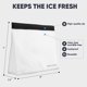 thumbnail image 2 of Bolsa de almacenamiento de hielo BERLINZO reutilizable apta para congelador, paquete de 2, 2 of 6