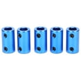 thumbnail image 4 of 10Pcs Shaft Coupling Motor DIY Aluminum Alloy Boat Model 3D Printer Parts 5 x 8mm, 4 of 14