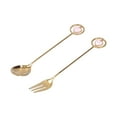 thumbnail image 3 of Innovative Pendant Spoon Multipurpose Stirring Dessert Fork for Wedding Kitchen HotelHeart Shaped, 3 of 7