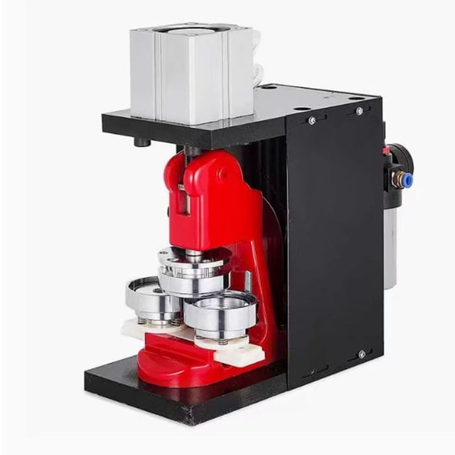 Pneumatic Badge Maker Machine Automatic Badge Machine DIY Badge Making ...
