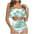 thumbnail image 2 of FcBaudy Maillots de Bain pour Femmes Deux Pièces Maillot de Bain pour Femmes Maillot de Bain pour Femmes Tankini Maillots de Bain pour Femmes Mode pour Dames Imprimé Multicolore Bas de Maillot de Bain Bretelles Femmes Maillot de Bain Deux Pièces Femmes Maillot de Bain, 2 of 5