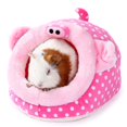 thumbnail image 1 of Small Animals Bed For Guinea Pig Washable Pig Shape, 1 of 1