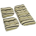 thumbnail image 2 of U-Shaped Spun Polyester Tufted Settee Cushion Set (Set of 3) - Eastbay Onyx, 2 of 2