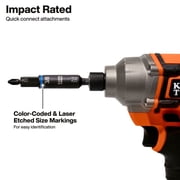 Klein Tools Impact Rated Multi-Bit Screwdriver/nut Driver, 11-In-1