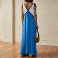 thumbnail image 7 of Drses‌‌ ‌‌‌‌‌‌‌‌‌‌‌‌‌‌‌‌‌‌‌‌‌‌‌‌‌‌‌‌‌‌‌‌‌‌‌‌‌‌‌‌‌‌‌‌‌‌‌‌‌‌‌‌‌‌‌‌‌‌‌‌‌‌‌‌‌‌‌‌‌‌‌‌‌‌‌Women's Satin Maxi Beach Dress - Color Block Patchwork V Neck Sleeveless Flowy Vacation Dress, 7 of 7