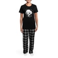 thumbnail image 4 of CafePress - Kawaii Panda Women's Dark Pajamas - Women's Short Sleeve Print T-Shirt and Pants Dark Cotton Pajama Set, 4 of 7