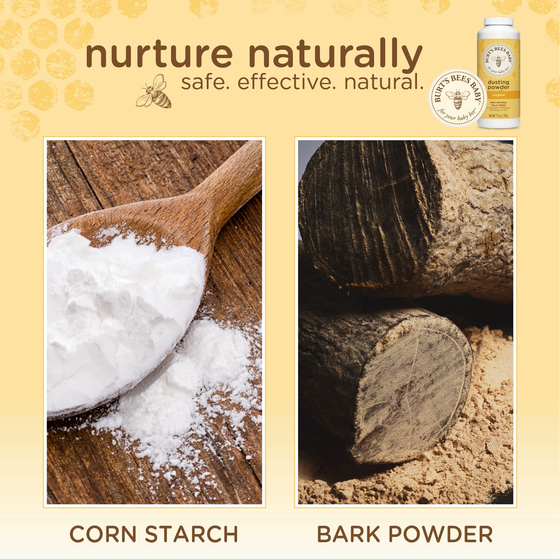 burt's bees dusting powder safe