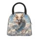 thumbnail image 1 of Fotbe Cool Cloud White Dragon Bolsa de Almuerzo con Estampado, Lonchera Aislada, Contenedor de Comida Reutilizable Tipo Cooler a Prueba de Fugas, 1 of 6