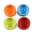 thumbnail image 1 of Pop Halloween 3D Skull Silicone Mold Chocolate Fondant Cake Making Baking Mould, 1 of 6