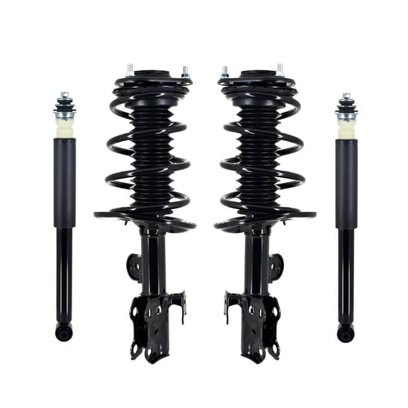 Set 4 Front Quick Complete Strut-Coil Spring-Rear Complete Shock Kit For 2011-2016 Scion TC