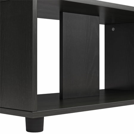 Mainstays Adjustable Side by Side or Stacking TV Stand for TVs up to 70 inches, Black Oak - missing parts