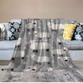 thumbnail image 2 of COMIO  Blanket Cute Sheep Lightweight Ultra-Soft Micro Throw Blanket for Sofa Couch Bed Camping Travel - Super Soft Cozy Blanket, 2 of 6